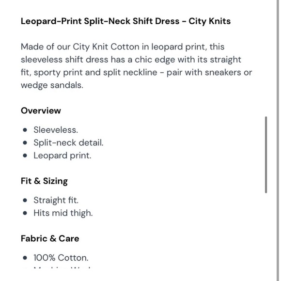 NY&Co Leopard Print Green and Black Split Neck Shift Dress Size XL NWT - Picture 8 of 8